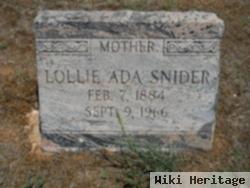 Lollie Ada Stokes Snider