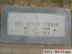 Rev Melvin D. 'denny' Vinson