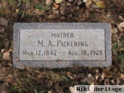 Martha A. Modlin Pickering