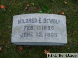 Mildred E Dewolf