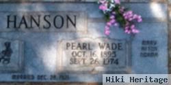 Pearl Wade Hanson