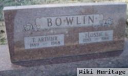 T Arthur Bowlin