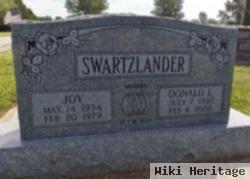 Joyce Faye "joy" Lidgard Swartzlander