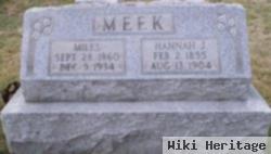 Hannah J Fonner Meek