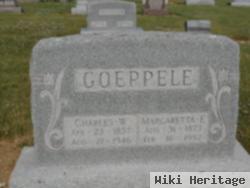 Charles W Goeppele, Sr