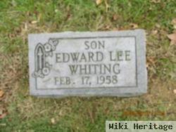 Edward Lee Whiting