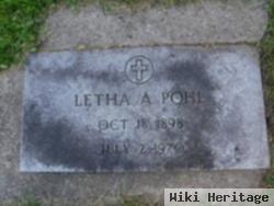 Letha A Pohl