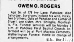 Owen O. Rogers