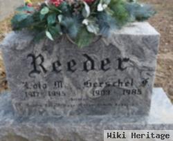 Herschel F Reeder