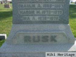 Ira A Rusk