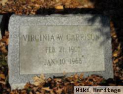 Virginia W Garrison
