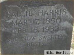 Sarah A. "sallie" Knox Harris