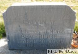 Calvin W Beveridge