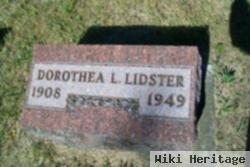 Dorothea L Cook Lidster