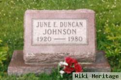 June Duncan Johnson