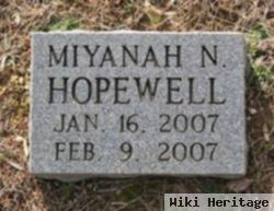 Miyanah N. Hopewell
