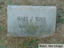 Mary J Winn