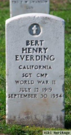 Bert Henry Everding