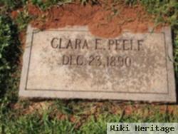 Clara E Peele