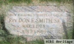 Rev Don E Smith, Sr