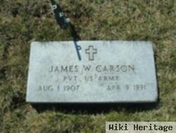 Pvt James W Carson