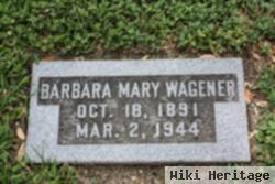 Barbara Mary Wagener