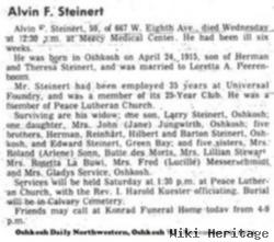 Alvin Franz Albert Steinert