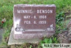 Minnie Marshall Benson