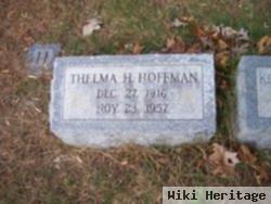 Thelma H Hoffman