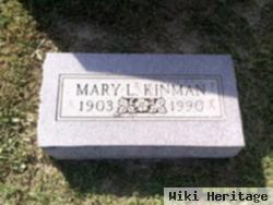 Mary L Kinman