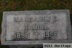 Margaret C Raible