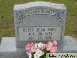 Betty Jean Roby