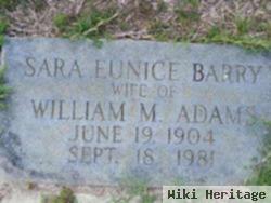 Sarah Eunice Barry Adams