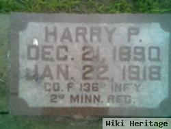 Pvt Harry Perry Weber