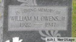 William M Owens, Jr