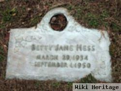 Betty Jane Hess