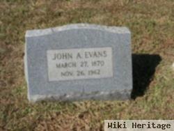 John A Evans