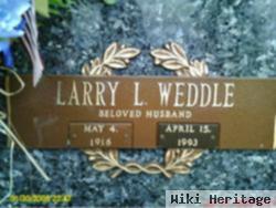 Leonard Leroy "larry" Weddle