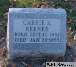 Carrie S Keener