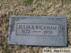 Julia A. Miller Wickham