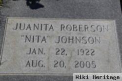 Juanita "nita" Roberson Johnson