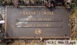 Sadie Lee Pasley Wise