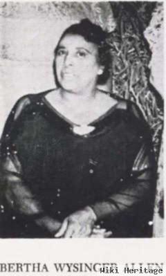 Bertha Allen Wysinger
