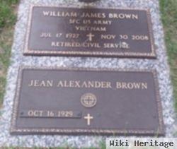 Pfc William James Brown