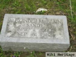 Alexander "sandy" Mcblain