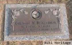 Christine W Beckelhimer