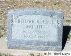 Frederick Paul Wright