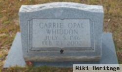 Carrie Opal Whiddon