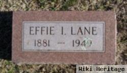 Effie I. Lane