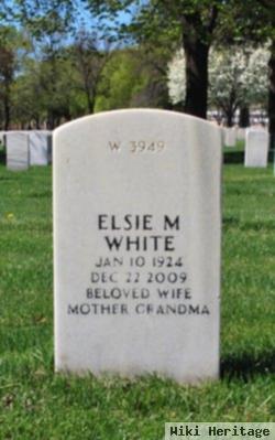 Elsie M White